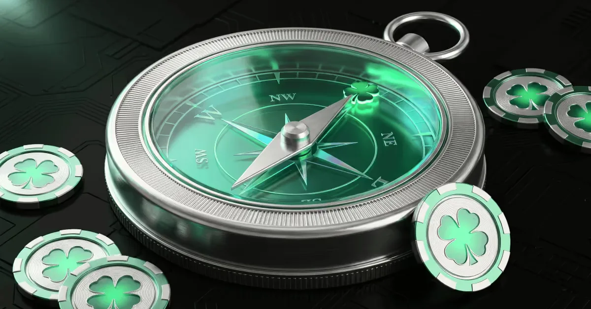 Roulette cromata con chip da casinò